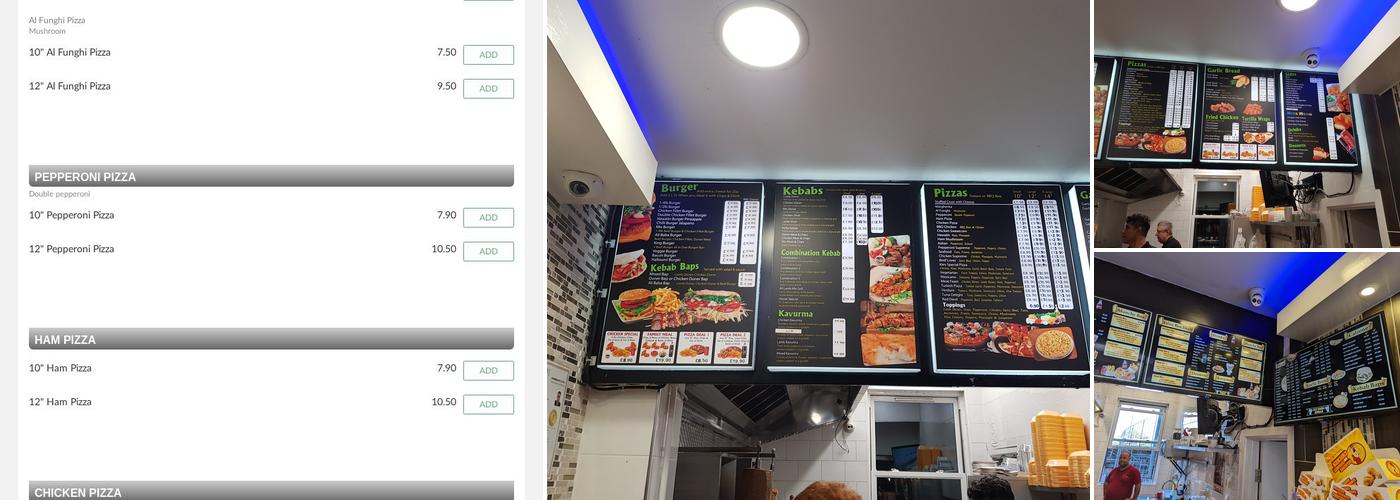 Ali Baba Kebab Menu