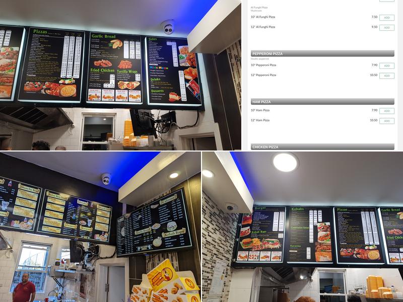 Ali Baba Kebab Menu