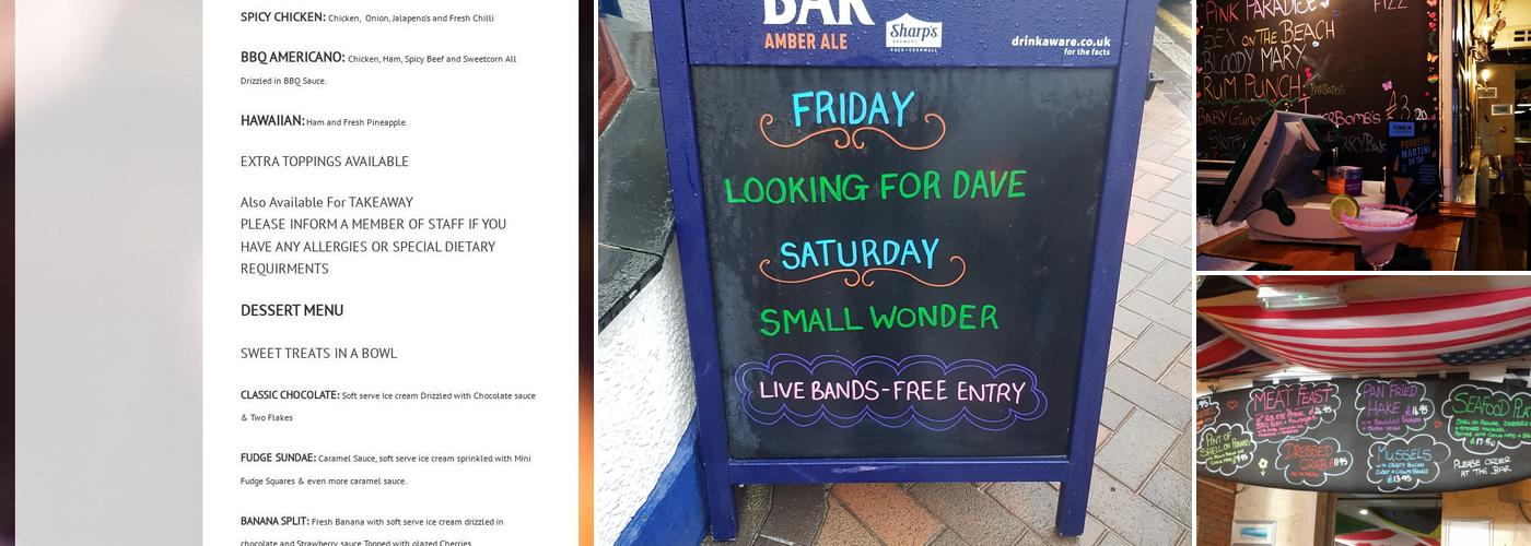 The Perranporth Inn Menu