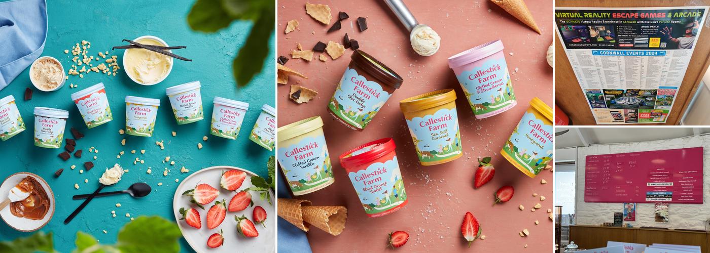 Callestick Ice Cream Parlour Menu