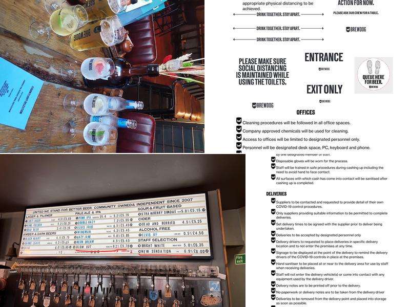 BrewDog Perth Menu