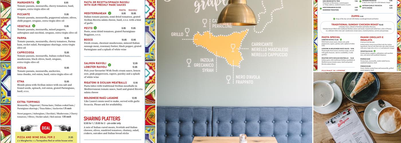 La Sicilyana Menu