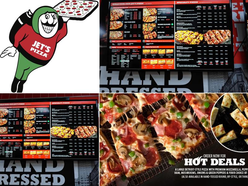 Jet's Pizza Menu