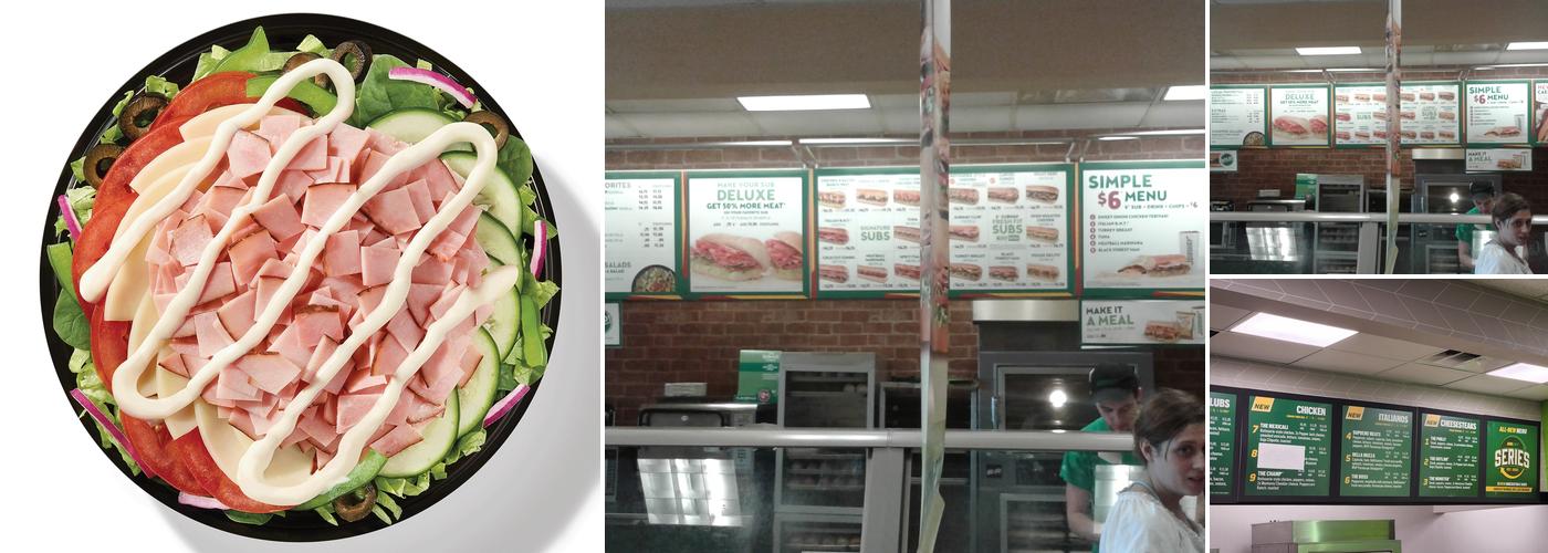 Subway Menu