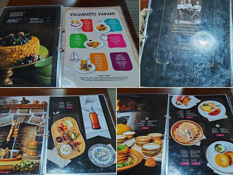 Berneliu Uzeiga Peterborough Menu