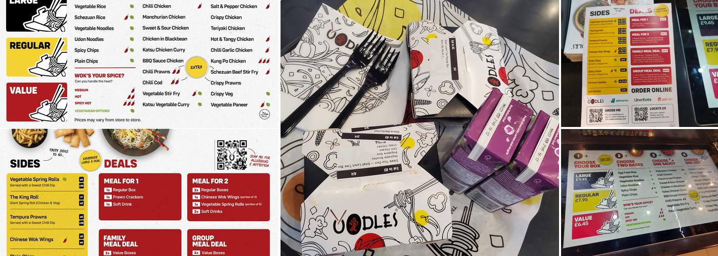 Oodles Peterborough Menu