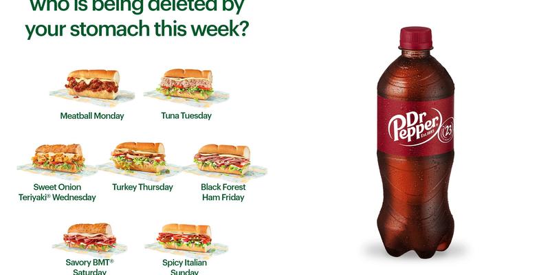 Subway Menu