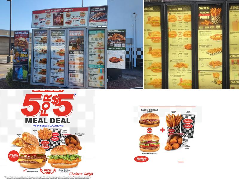 Checkers Menu
