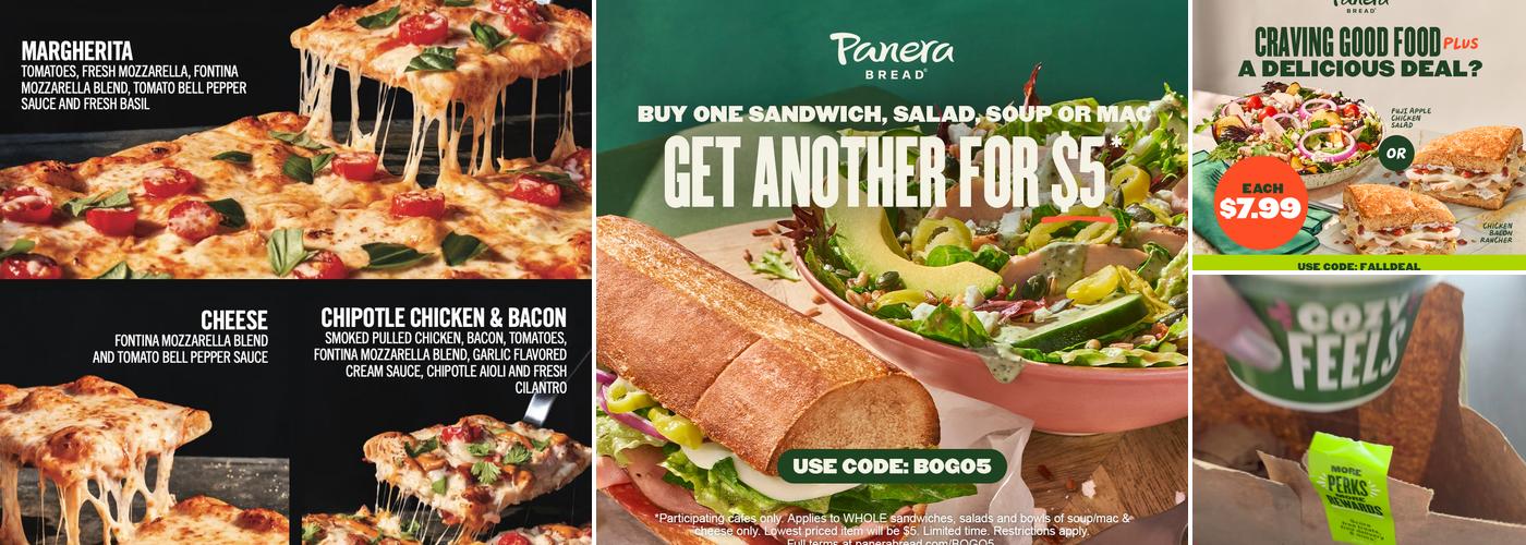 Panera Bread Menu