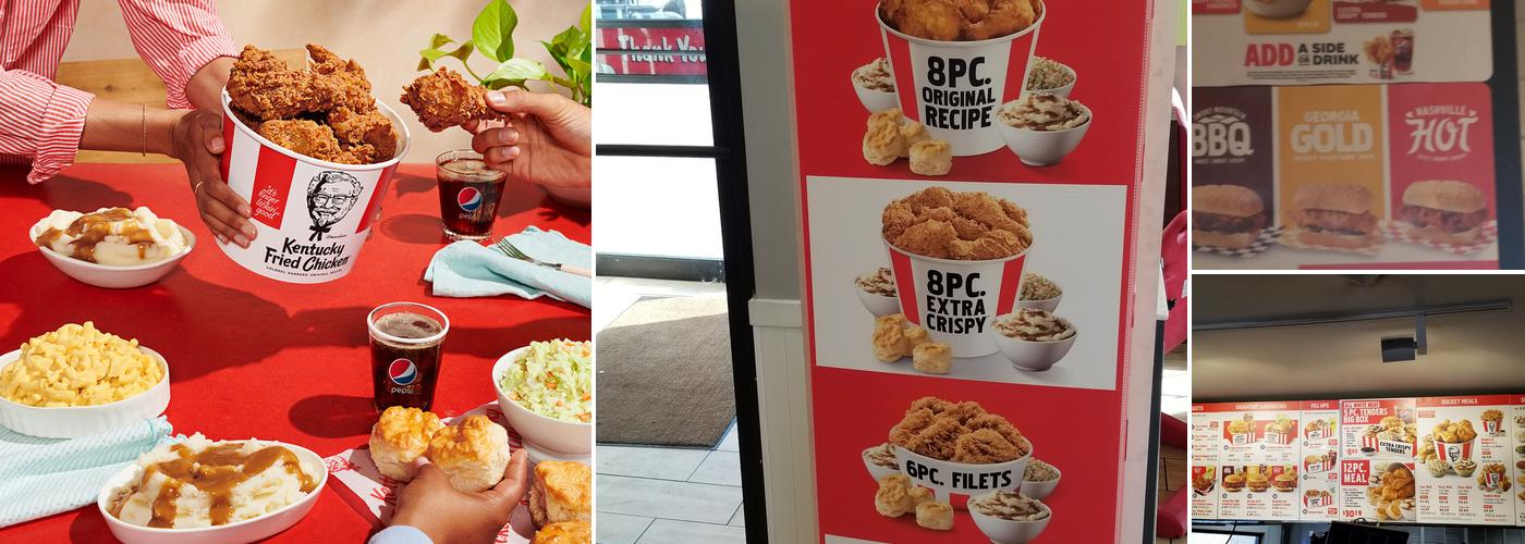 KFC Menu