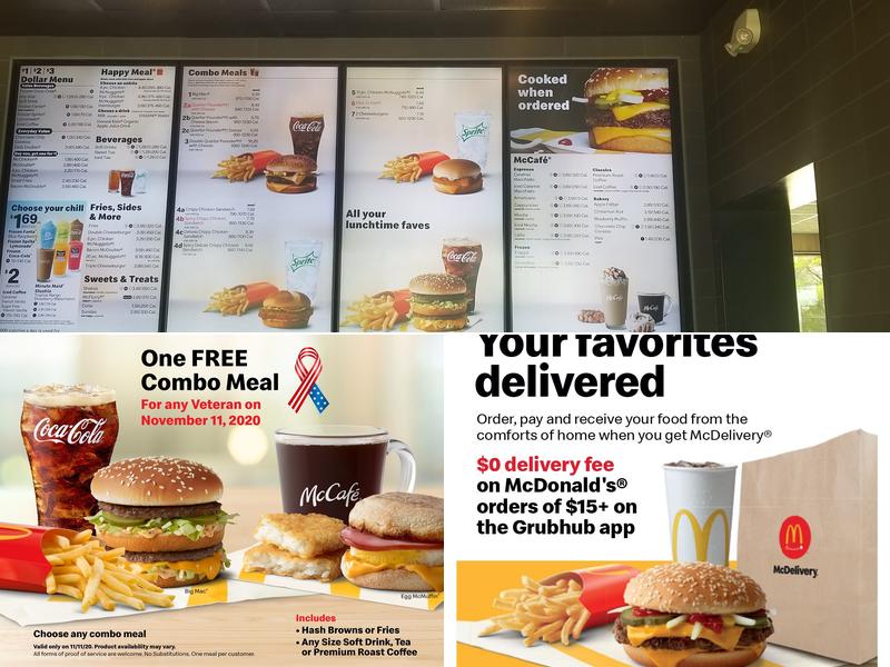 McDonald's Menu