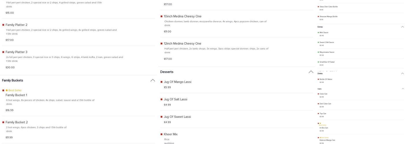 Grill & Curry House Menu