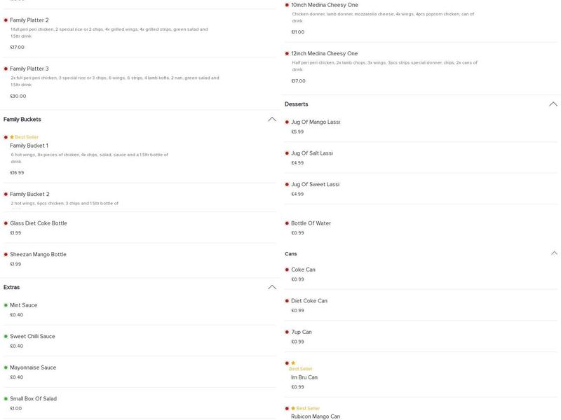 Grill & Curry House Menu