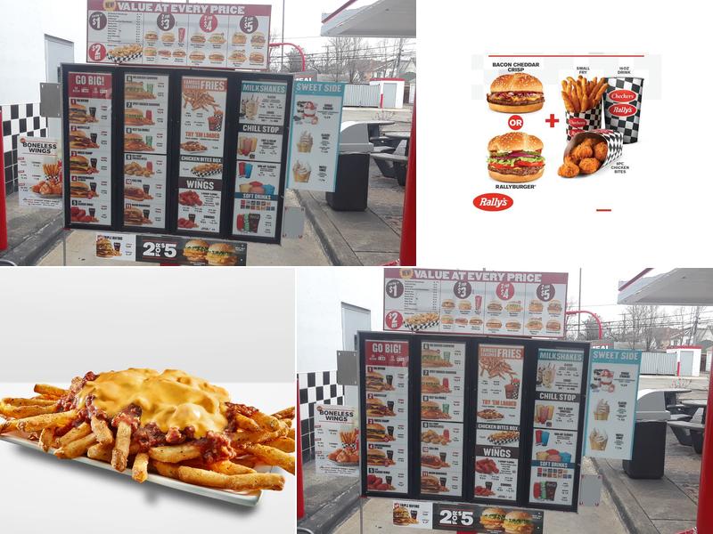 Checkers Menu