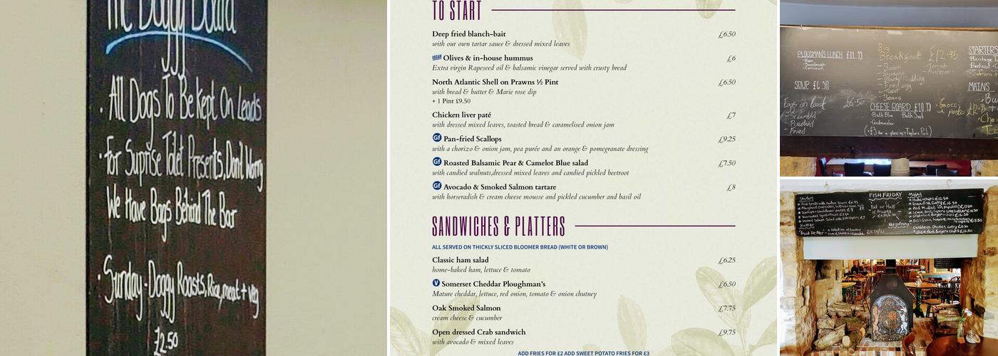 The Lamb & Flag Inn Menu