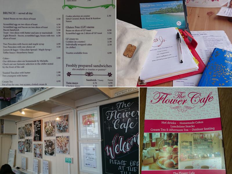 The Flower Cafe Menu