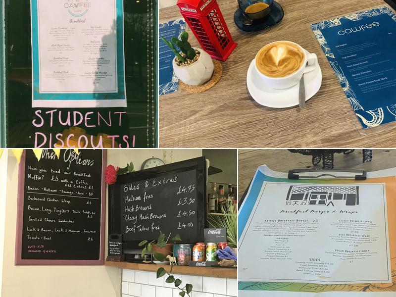 CAWFEE Plymouth Menu