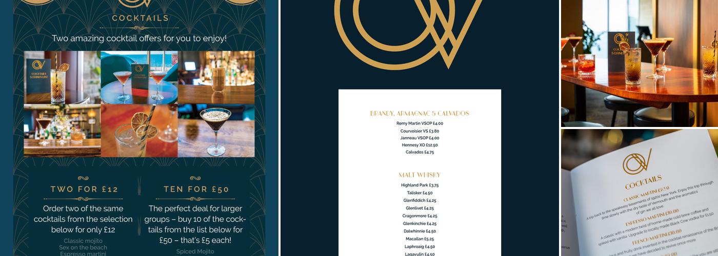 Ocean View at The Dome Menu