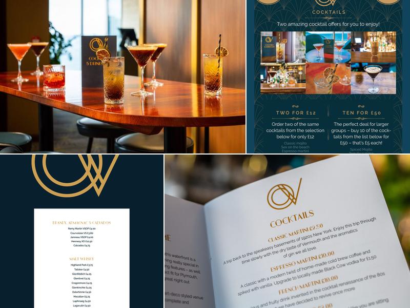 Ocean View at The Dome Menu