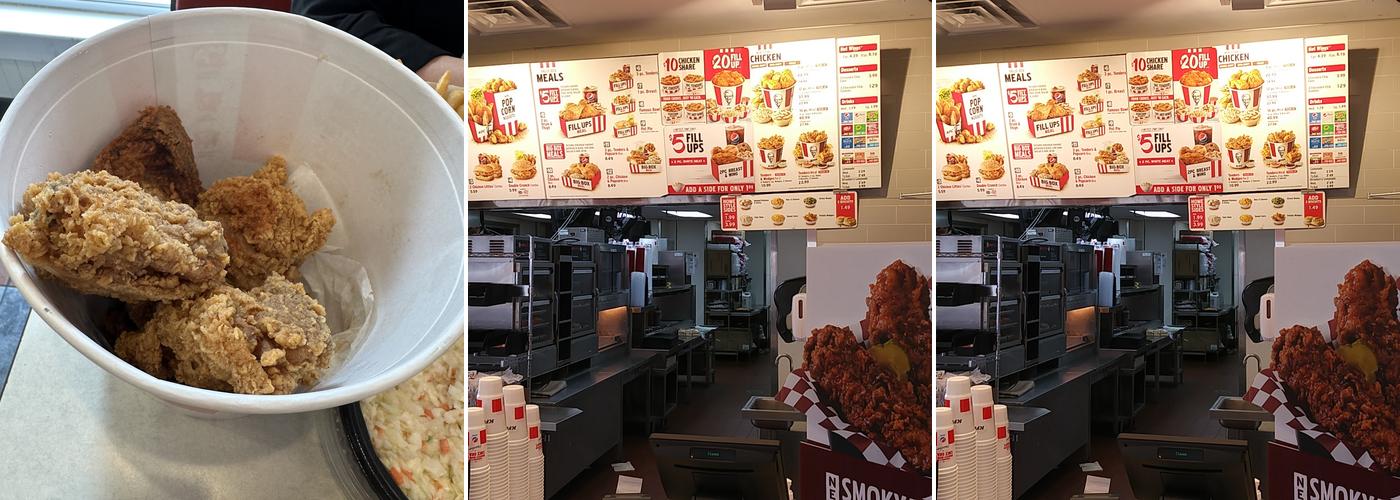 KFC Menu