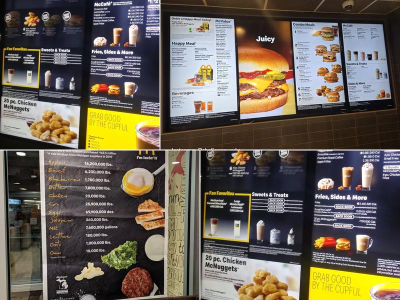 McDonald's Menu