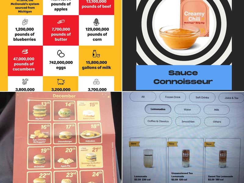 McDonald's Menu