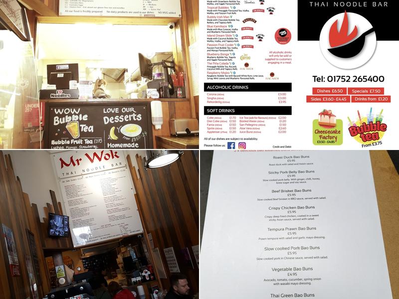 Mr Woks Ltd Menu
