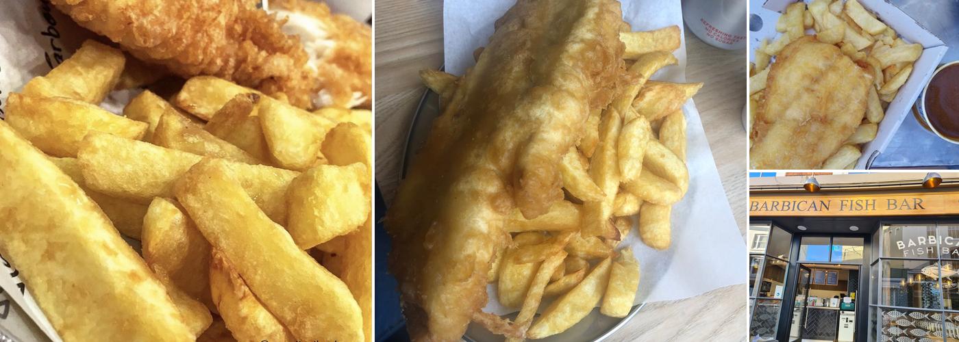 Harbourside Gluten free @ Barbican Fish Bar