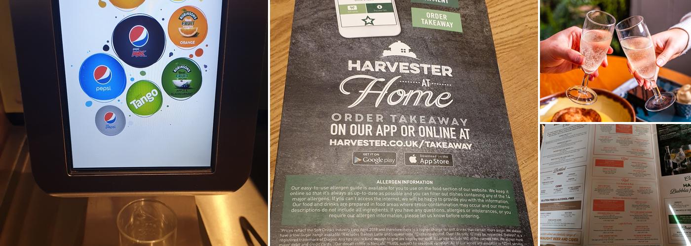 Harvester Unicorn Plympton Menu