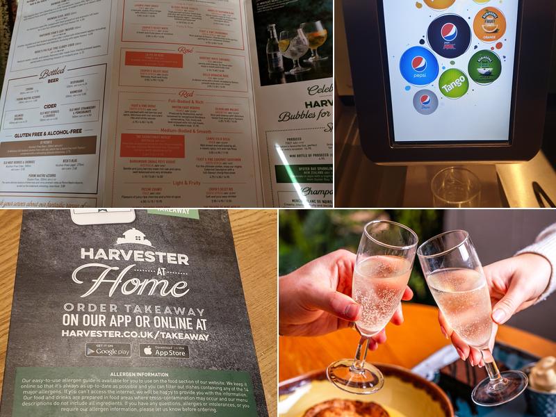 Harvester Unicorn Plympton Menu
