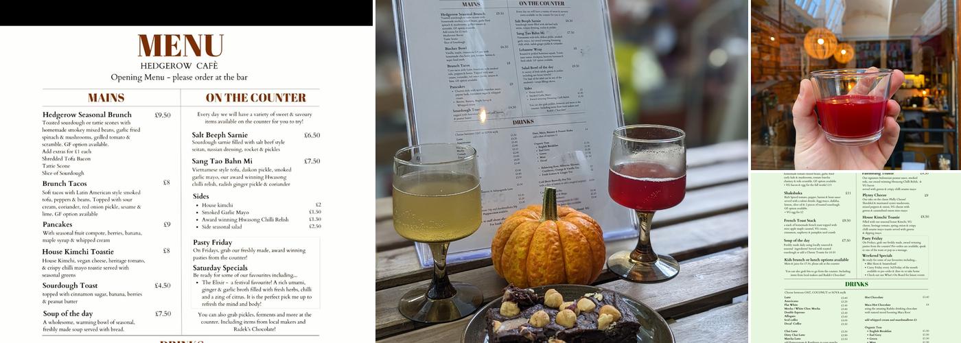 The Hedgerow Hound Menu