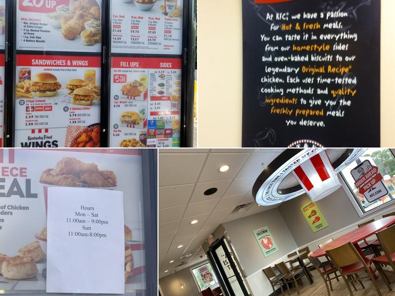 KFC Menu