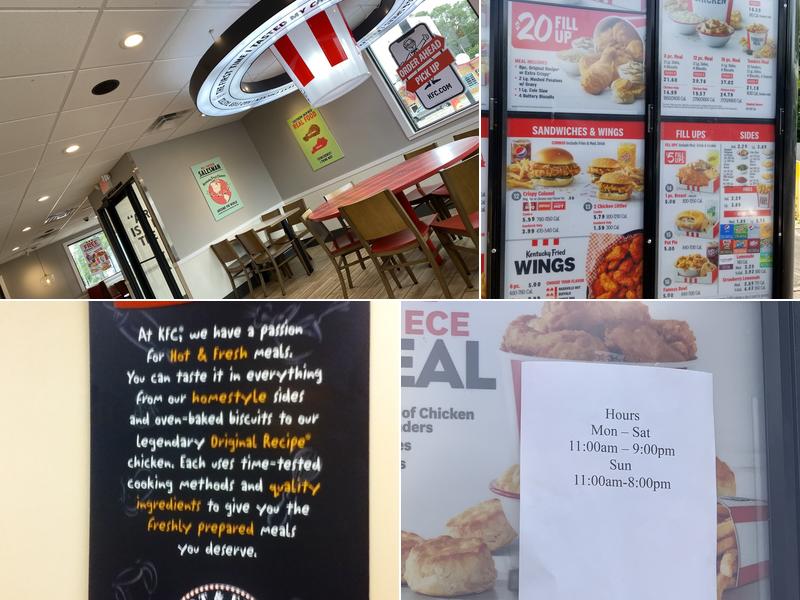 KFC Menu