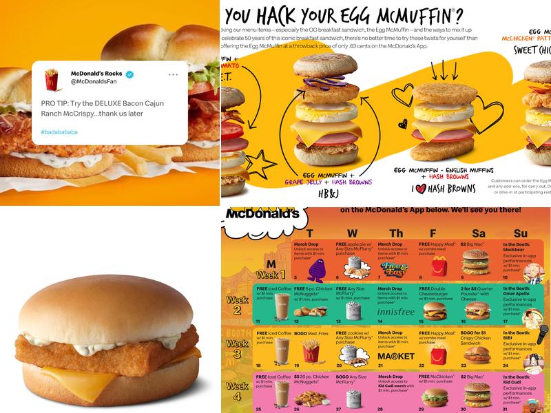 McDonald's Menu