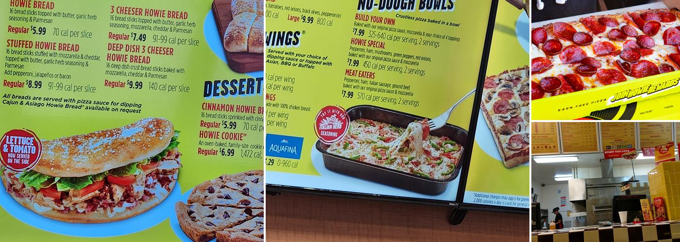 Hungry Howie's Pizza Menu