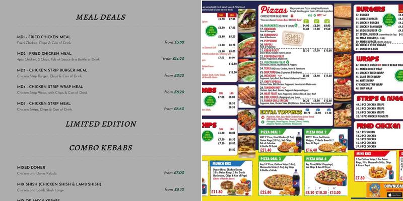 Family Grill House Menu