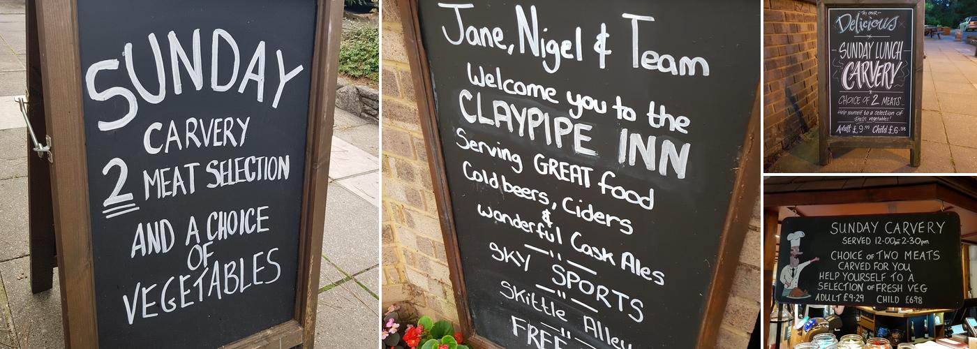 Clay Pipe Inn Menu