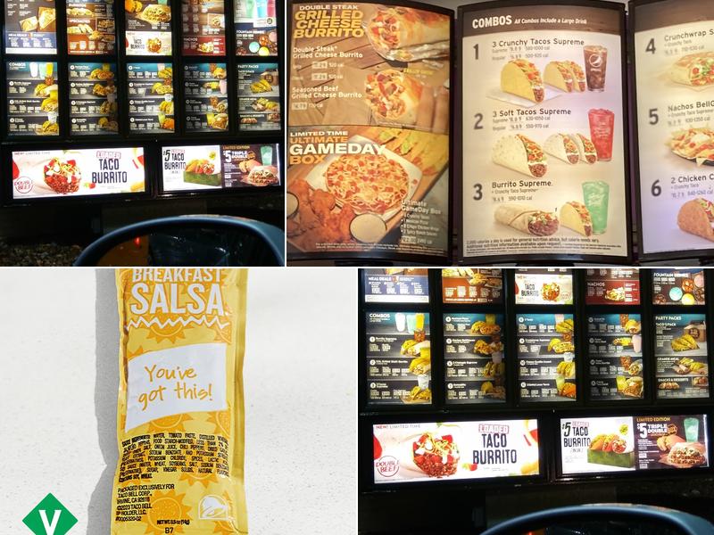 Taco Bell Menu