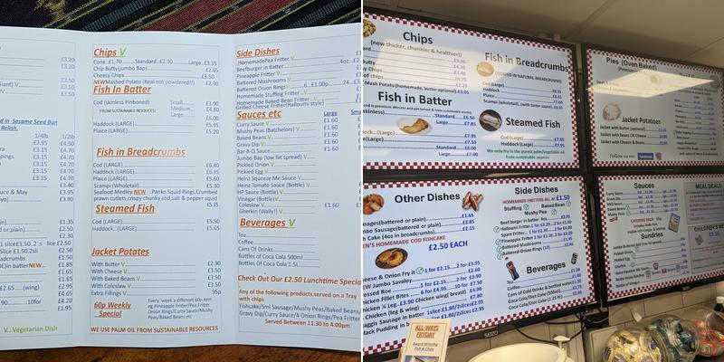 All-Ways Fryday Menu