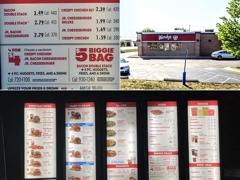 Wendy's Menu