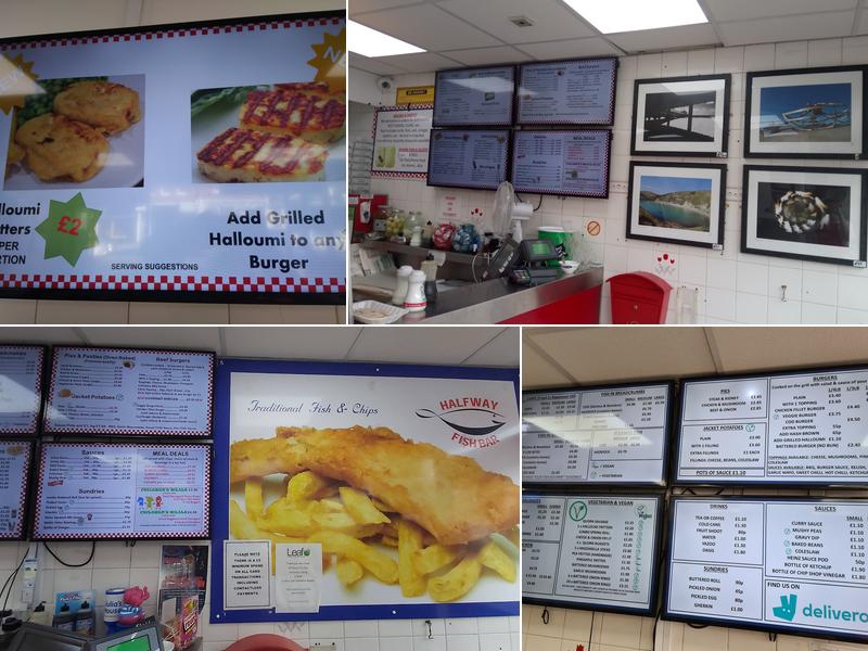 Halfway Fish Bar Menu