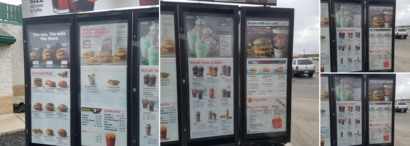 McDonald's Menu