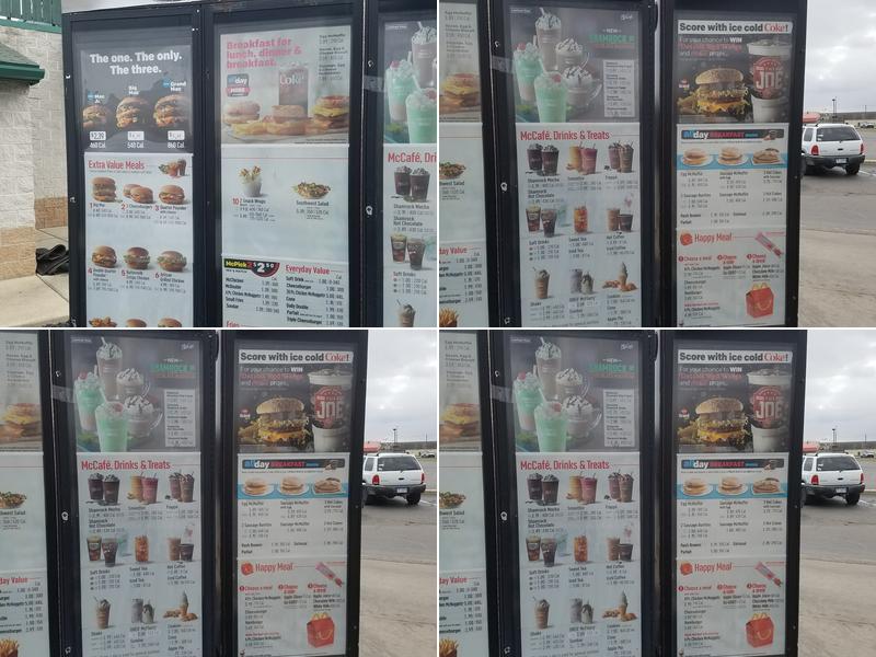 McDonald's Menu