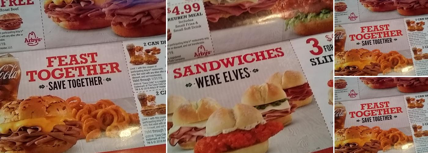 Arby's Menu