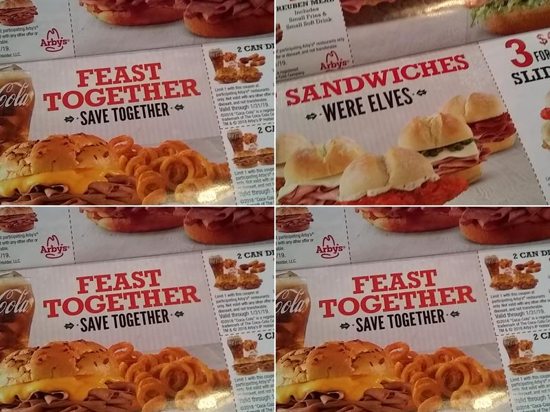 Arby's Menu
