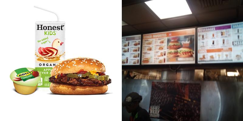 Burger King Menu