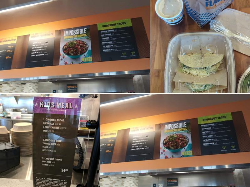 QDOBA Mexican Eats Menu