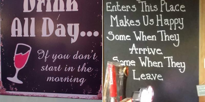 The Ardview Inn Menu