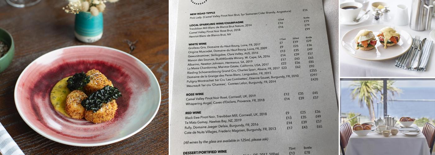 Outlaw's New Road Menu