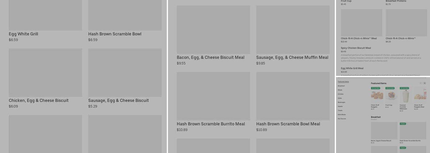 Starbucks Menu